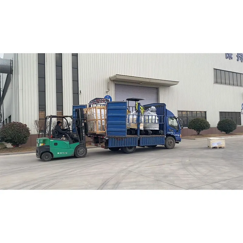 Shandong Pania Construction Machinery shipped in bulk, with mini excavators contributing to infrastructure development in Southeast Asia.