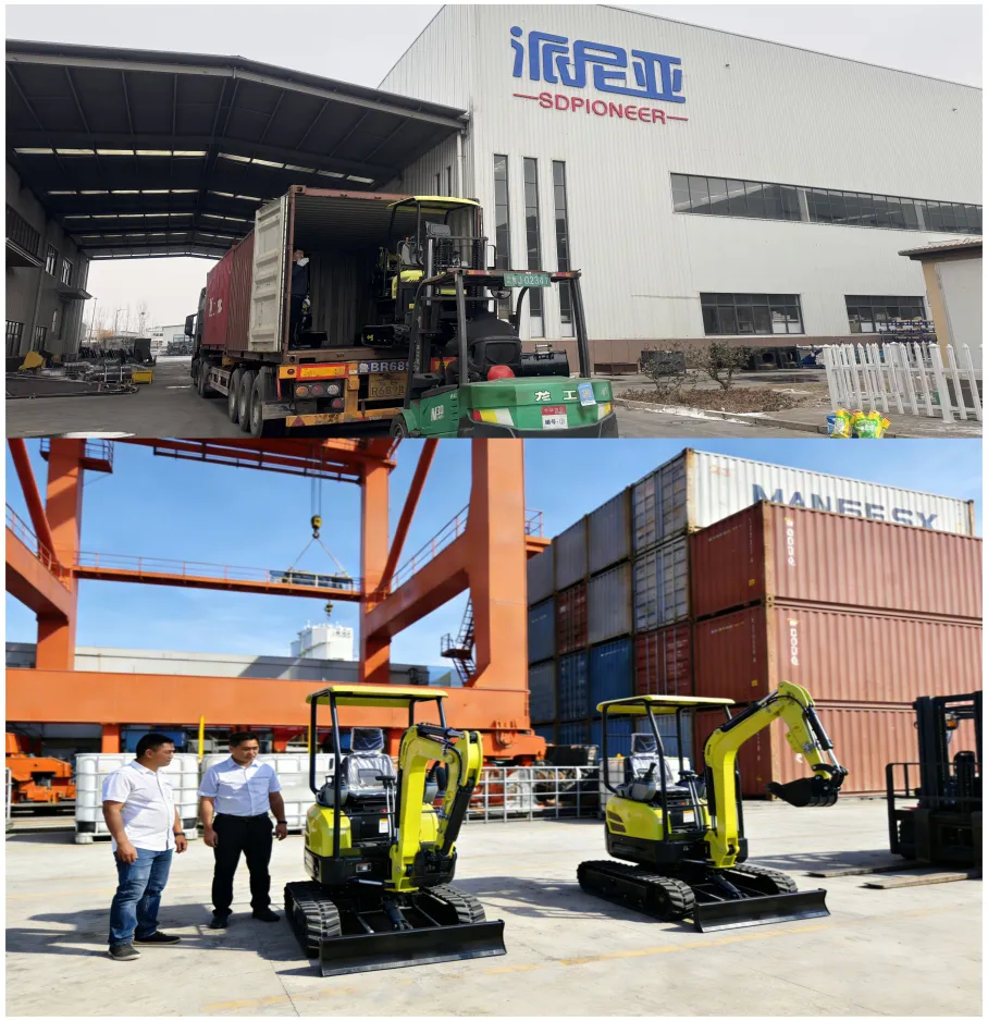 Philippine customer has received the SD Pioneer excavator 