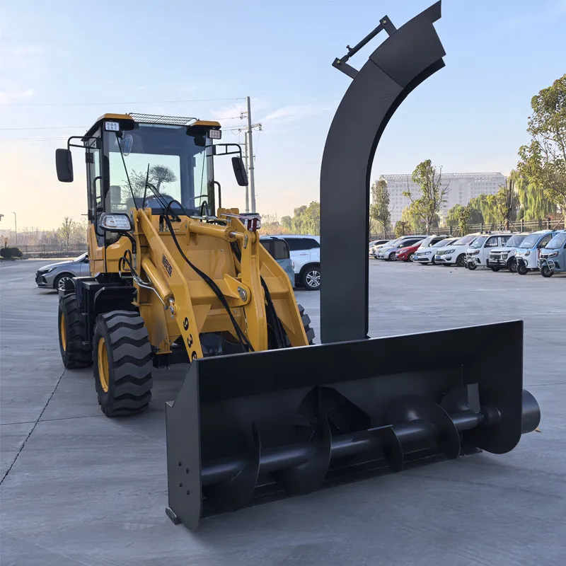 Vehicle-mounted snow blower