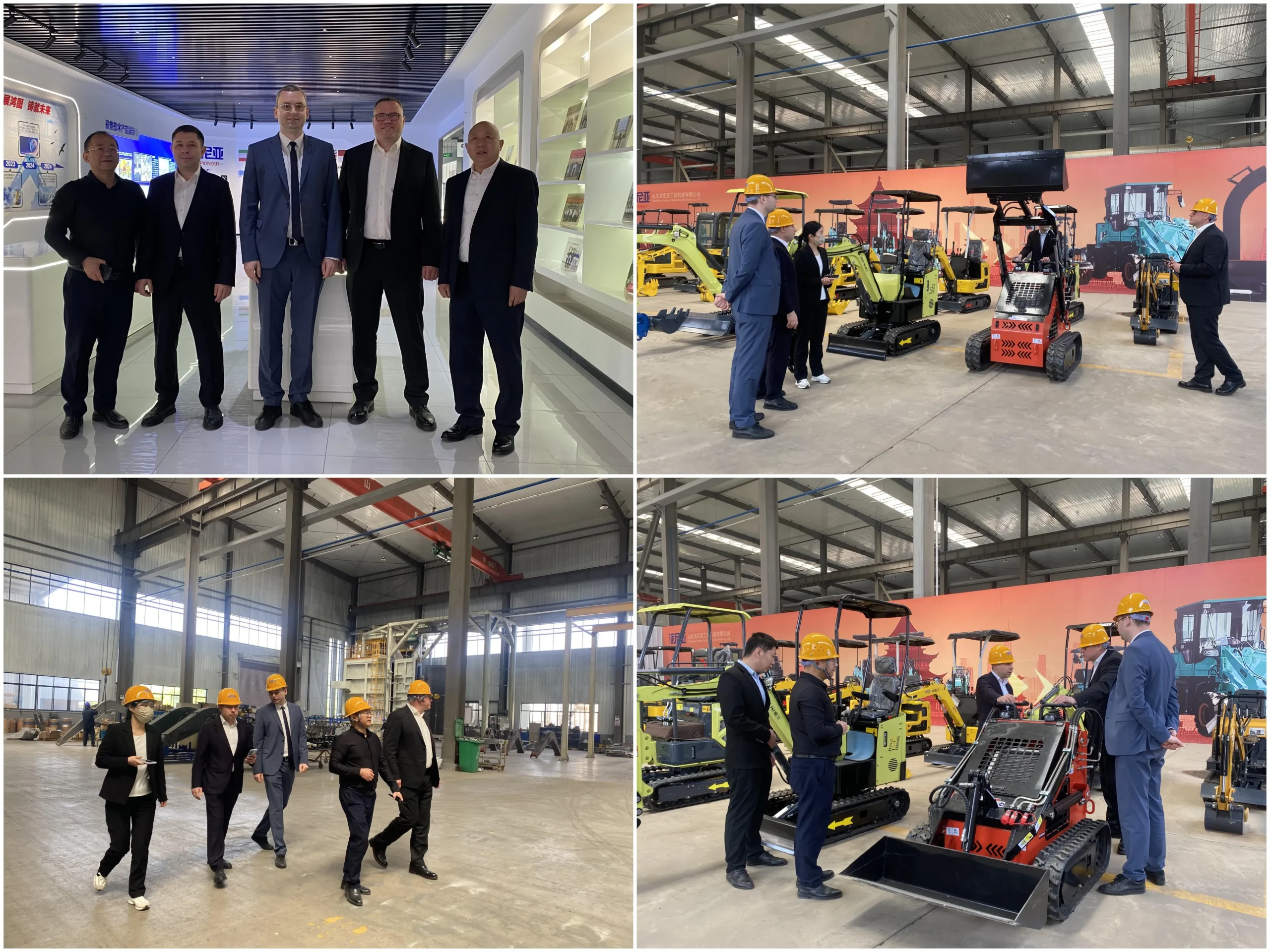 Russian Clients Visit Shandong SDPioneer Engineering Machinery Co.,LTD. for Inspection and Negotiation